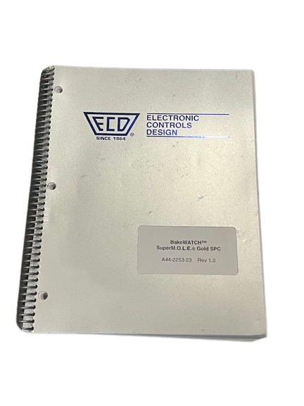 ECD Bakewatch SuperMOLE Gold Thermal Temperature Profiler kit manual 2