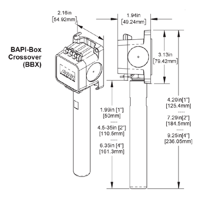 BAPI BA/-TB Thermobuffer Temperature Sensor