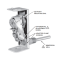 Resideo L4006A2015/B High or Low Limit Aquastat Controller Illustration