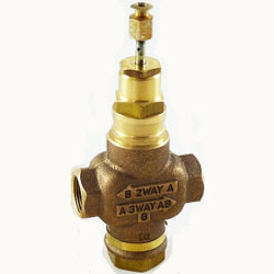 Honeywell V5011N2063 Two-Way Threaded Globe Valve