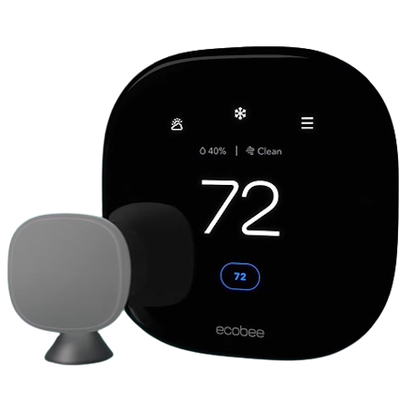 Ecobee EB-STATE6P-01 Smart Thermostat Premium Alexa Voice Srv