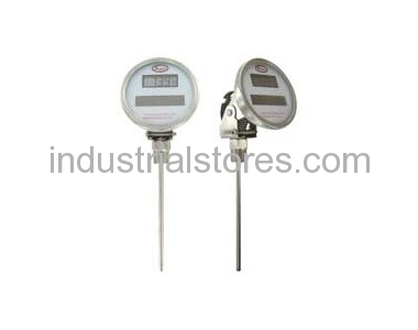 Dwyer DBTA3241 Bimetal Thermometer Solar-Powered Digital