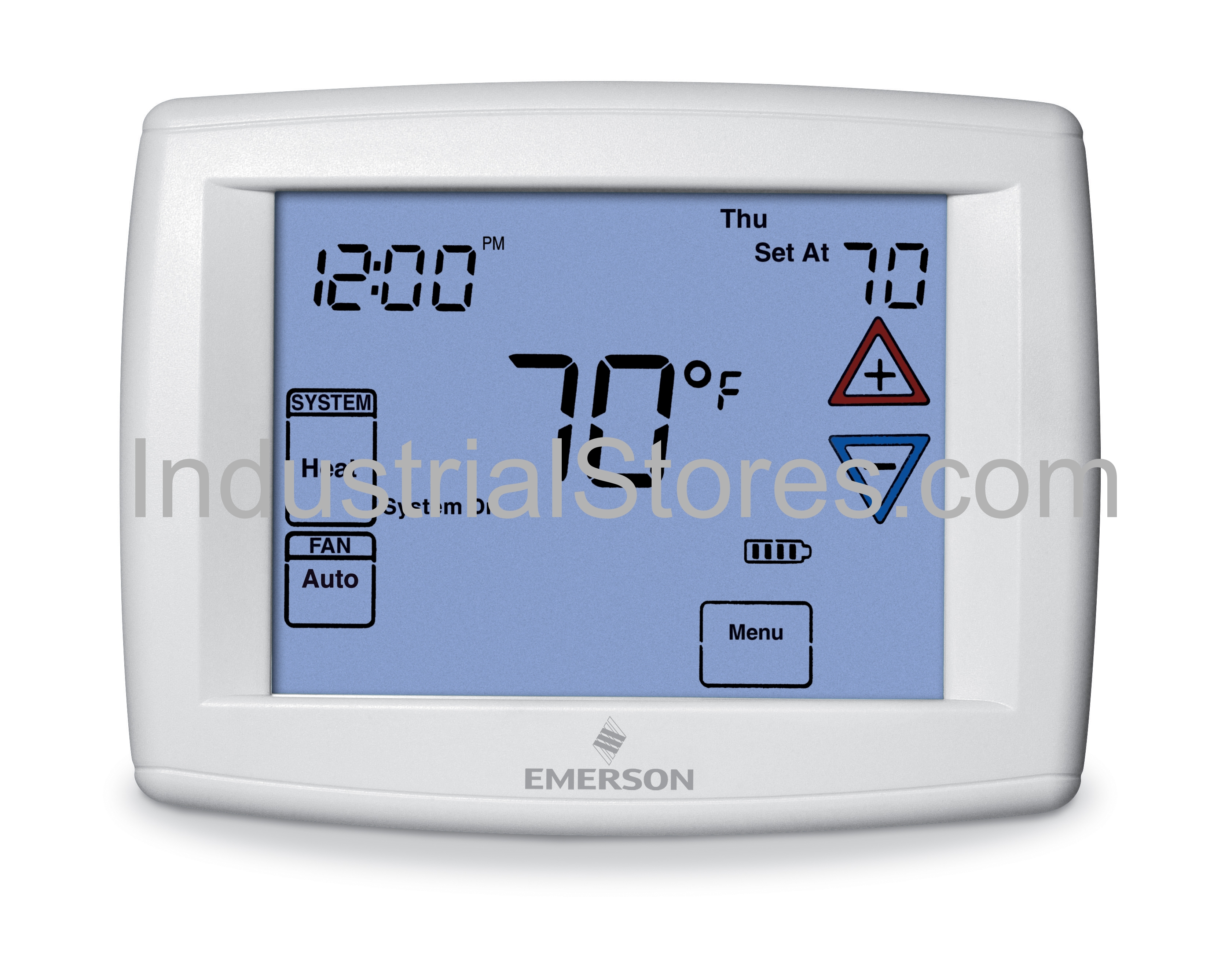 White-Rodgers 1F95-1277 Touch Screen 7-Day Multi-Stage Thermostat with Remote Sensor