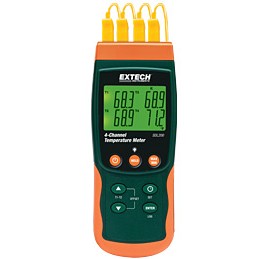 Extech SDL200-NIST 4-Channel Datalogging Thermometer with NIST Traceable Certificate