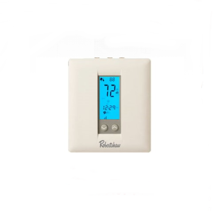 Robertshaw RS332NE Slimline Premier Digital Non-Programmable Thermostat with Economizer