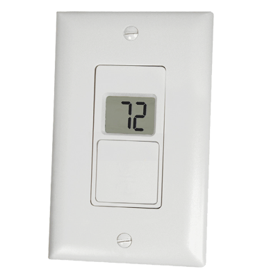 BAPI BA/RUP Decora Style Room Temperature Sensor with Display