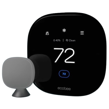 Ecobee EB-STATE6P-01 Smart Thermostat Premium Alexa Voice Srv