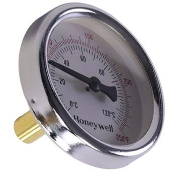Honeywell TG250-UT Thermometer 2.5" Dial 1/2" Thermowell