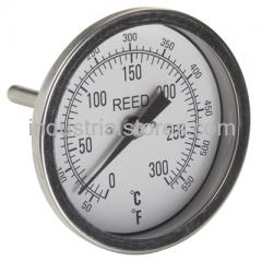 Reed T30025-550 Thermometer Bi-Metal3" Dial2.5" Stem50/550F