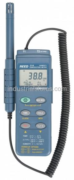 Reed C-314 Hygrometer Thermometer Datalogger