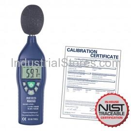 Reed R8050-NIST Sound Level Meter with NIST Traceable Certification