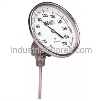 Weiss 5VBM6-800 Bi-Metal Thermometer 6" Stem 100 to 800F (40 to 425C)