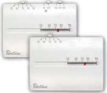 Robertshaw 9204H Deluxe Series Mechanical Low Voltage Thermostat
