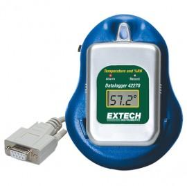 Extech 42275 Temperature/Humidity Datalogger Kit with PC Interface, -40 to 85&deg;C