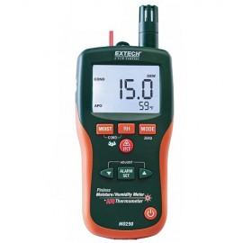 Extech MO290-NISTL Pinless Moisture Psychrometer/IR Meter with NIST Traceable Certificate