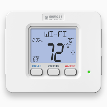 S1-TBSU32HP7Y-York S1-TBSU32HP7Y Commercial Programmable Thermostat 3H/2C  7-Day With Humidity Control - Thermometer Central