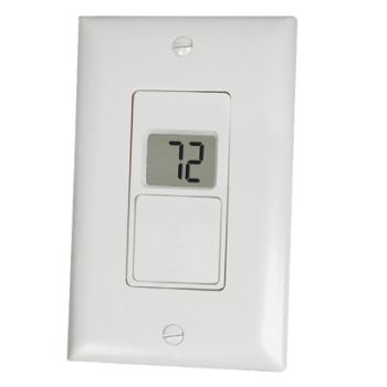 BAPI BA/RUP Decora Style Room Temperature Sensor with Display